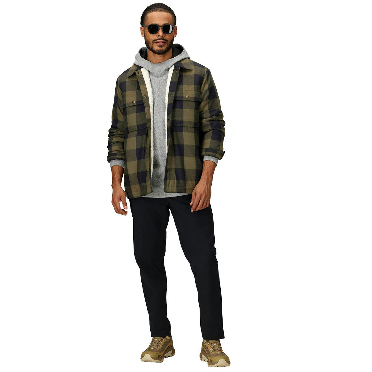 MARMOT - RIDGEFIELD SHERPA FLANNEL SHIRT JACKET