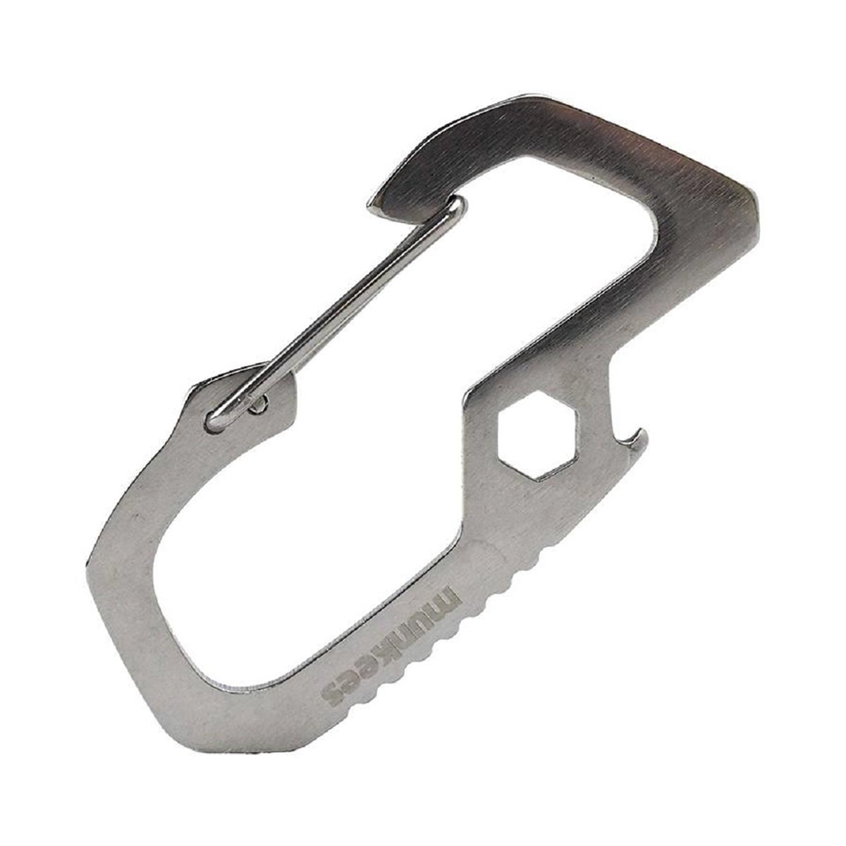 MUNKEES - MULTI-FUNCTION STAINLESS CARABINER