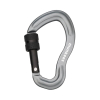 MUNKEES - EAR-SHAPE FORGED CARABINER WITH SCREW LOCK 75 MM