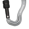 MUNKEES - EAR-SHAPE FORGED CARABINER WITH SCREW LOCK 75 MM