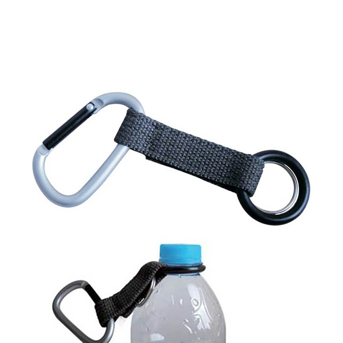 MUNKEES - CARABINER WITH BOTTLE CARRIERR