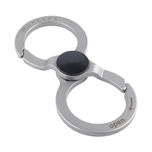 MUNKEES - FIGURE 8 STAINLESS CARABINER