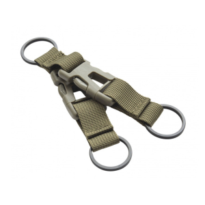 MUNKEES - DETACHABLE KEY FOB GREEN