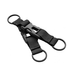 MUNKEES - DETACHABLE KEY FOB BLACK
