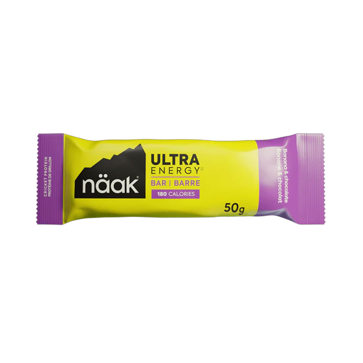 NAAK - ENERGY BAR BANANA & CHOCOLATE 50 GR
