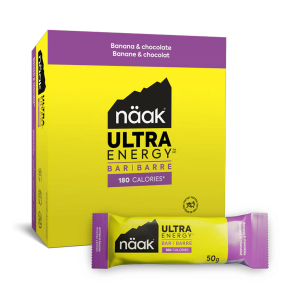 NAAK - ENERGY BAR BANANA & CHOCOLATE 50 GR