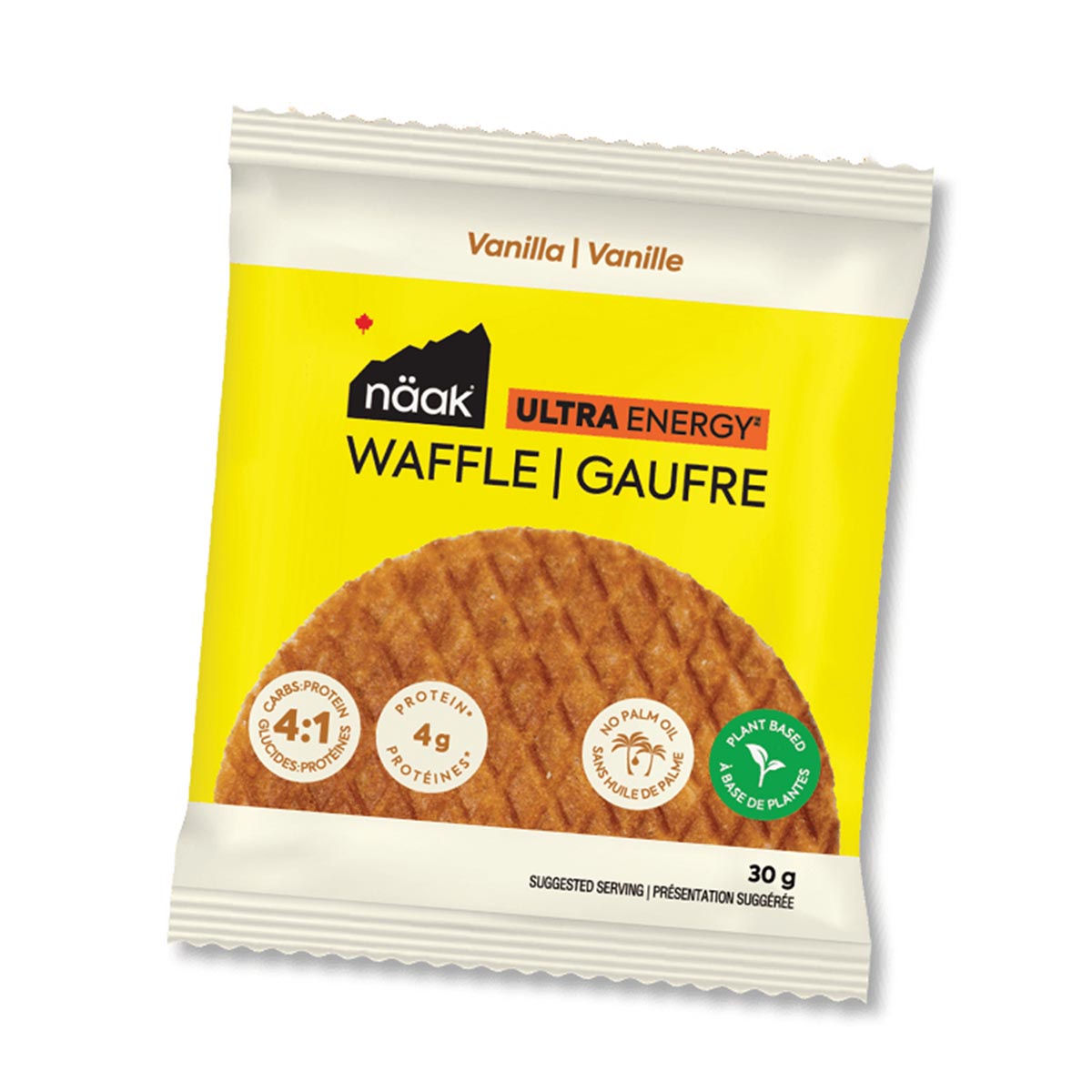 NAAK - ENERGY WAFFLE VANILLA 30 GR