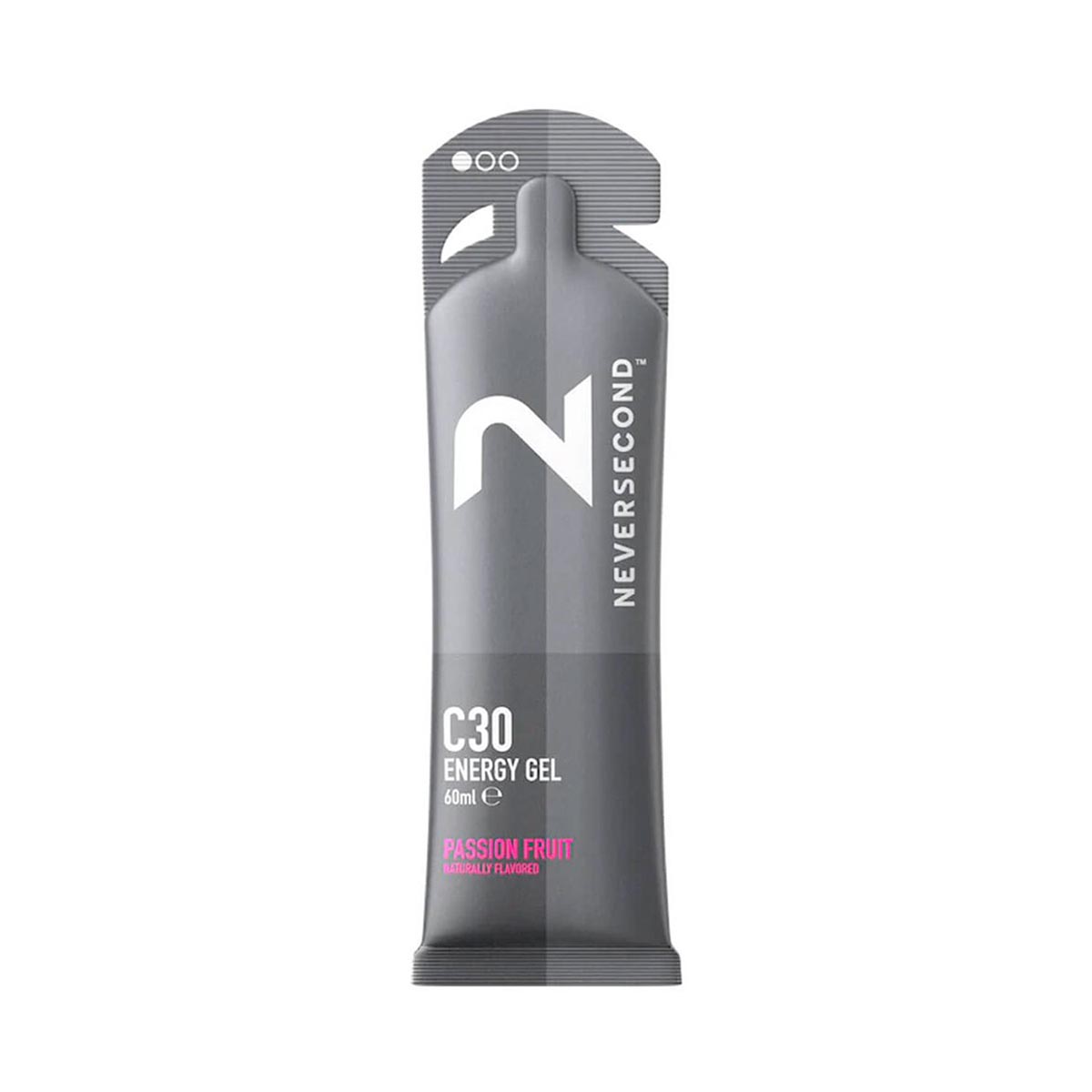 NEVERSECOND - C30 ENERGY GEL PASSION FRUIT 60 ML (NO CAFFEINE)