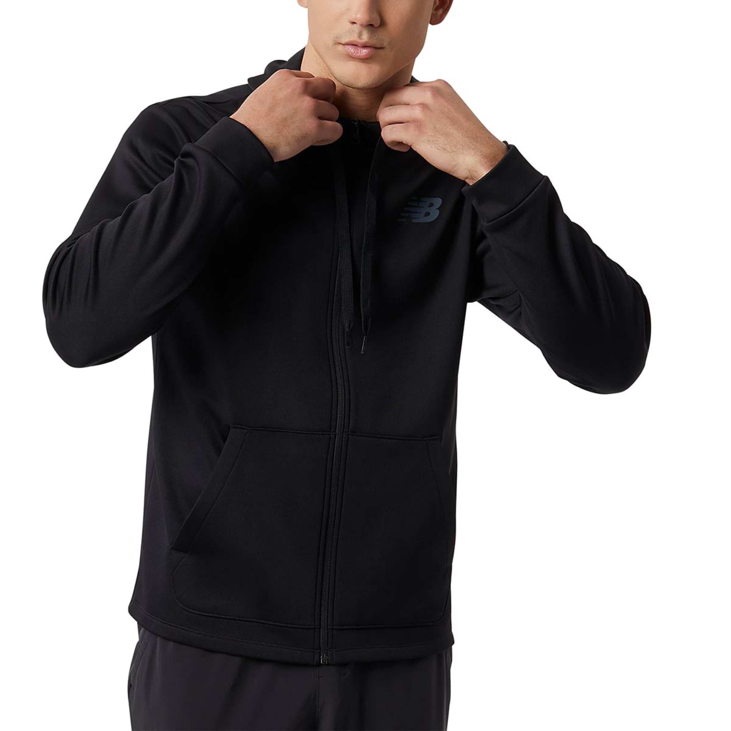 New Balance TENACITY PERFORMANCE FLEECE FULL ZIP (MJ23020 BK)