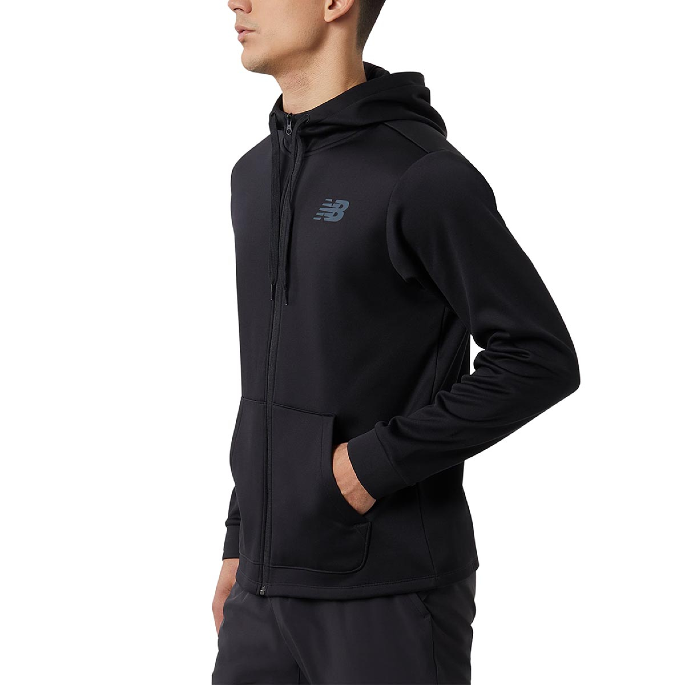 New Balance TENACITY PERFORMANCE FLEECE FULL ZIP (MJ23020 BK)
