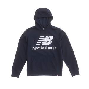 NEW BALANCE - ESSENTIALS STACKED LOGO PO HOODIE