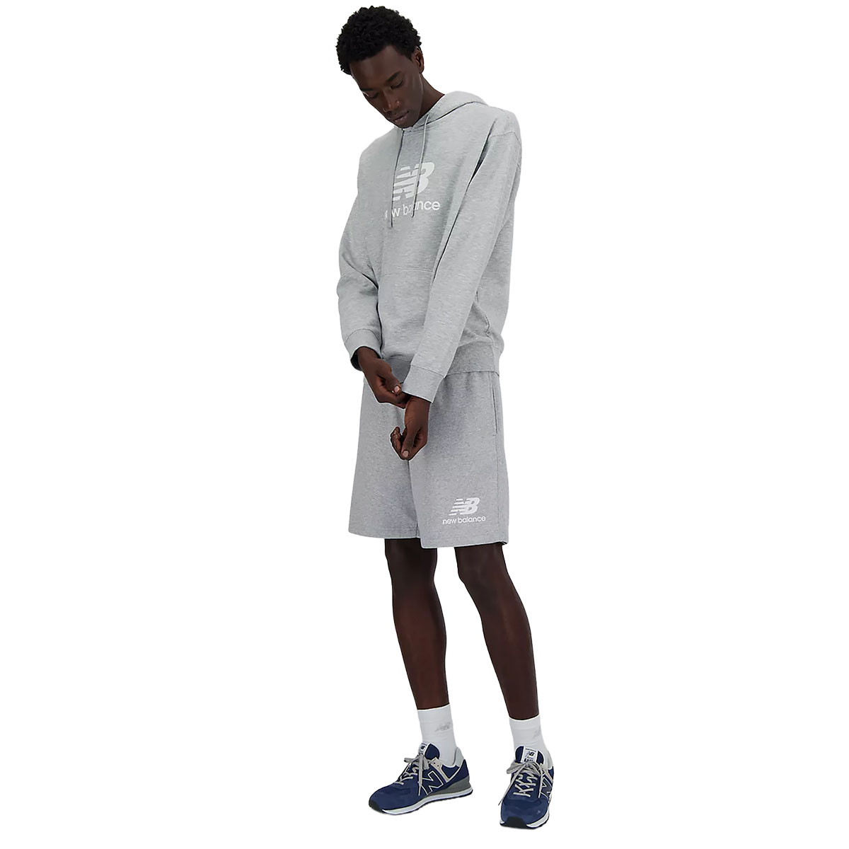 NEW BALANCE - STACKED LOGO FRENCH TERRY HOODIE