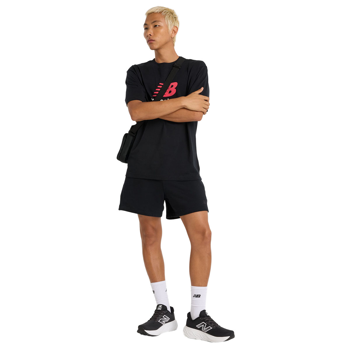 NEW BALANCE - ATHLETICS LOGO T-SHIRT