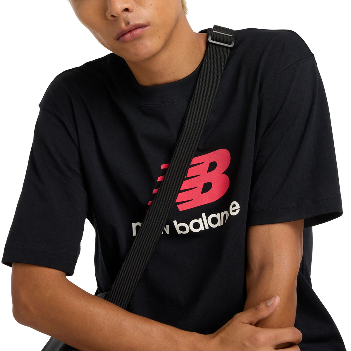 NEW BALANCE - ATHLETICS LOGO T-SHIRT
