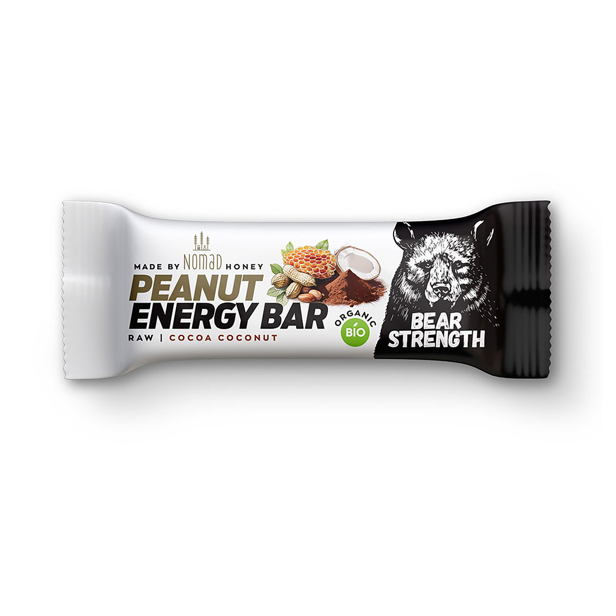 NOMAD - ORGANIC PEANUT ENERGY BAR COCOA COCONUT