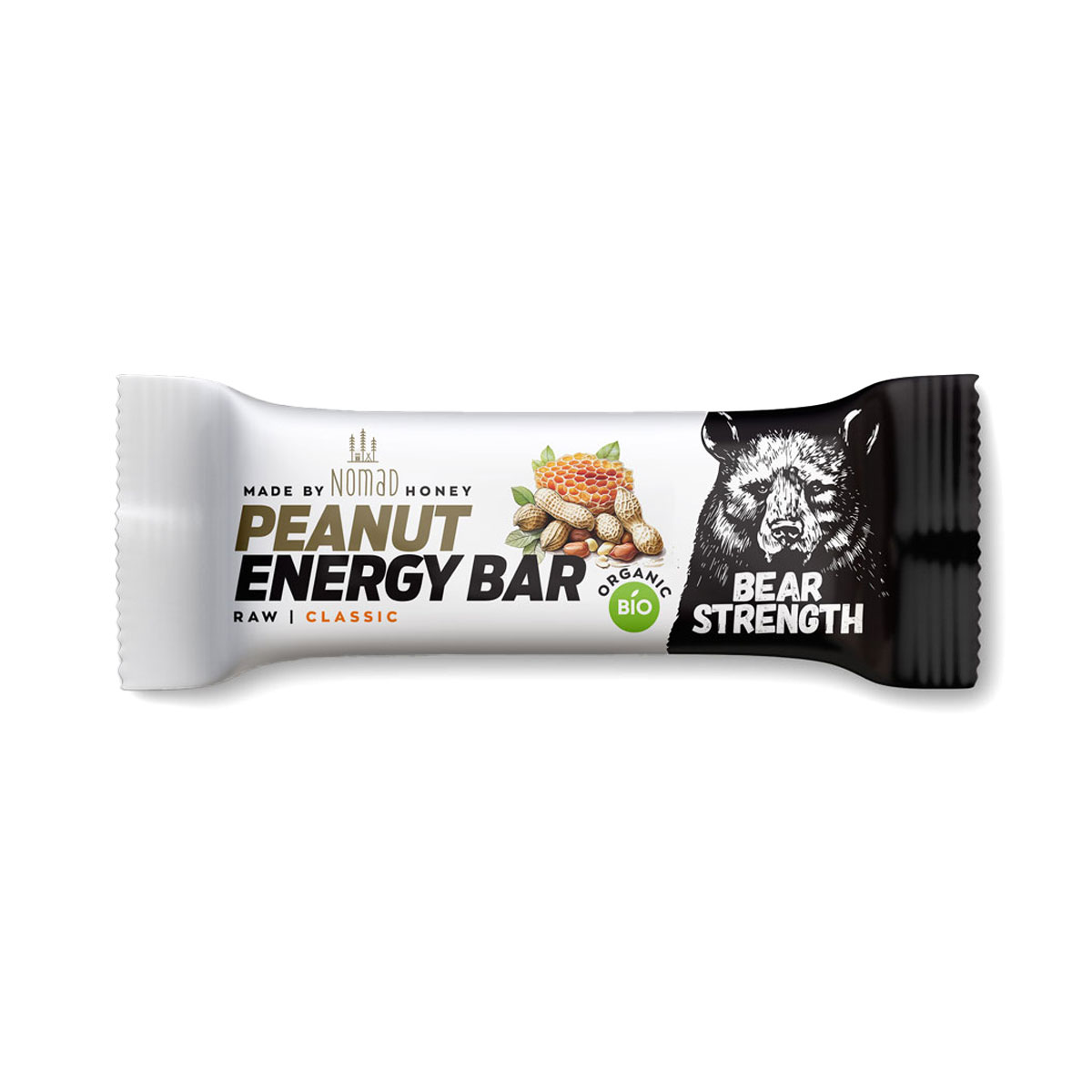 NOMAD - ORGANIC PEANUT ENERGY BAR CLASSIC (NO CAFFEINE)
