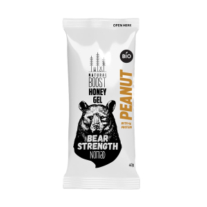 NOMAD - BEAR STRENGTH HONEY GEL PEANUT (4 GR PROTEIN)