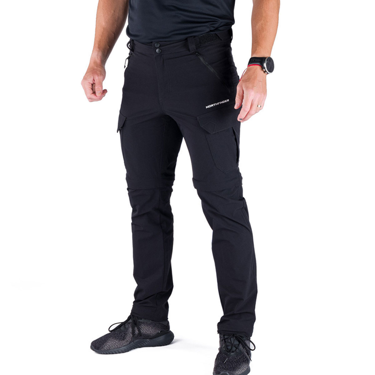 NORTHFINDER - CARUSO 2-IN-1 TREKKING CARGO PANTS