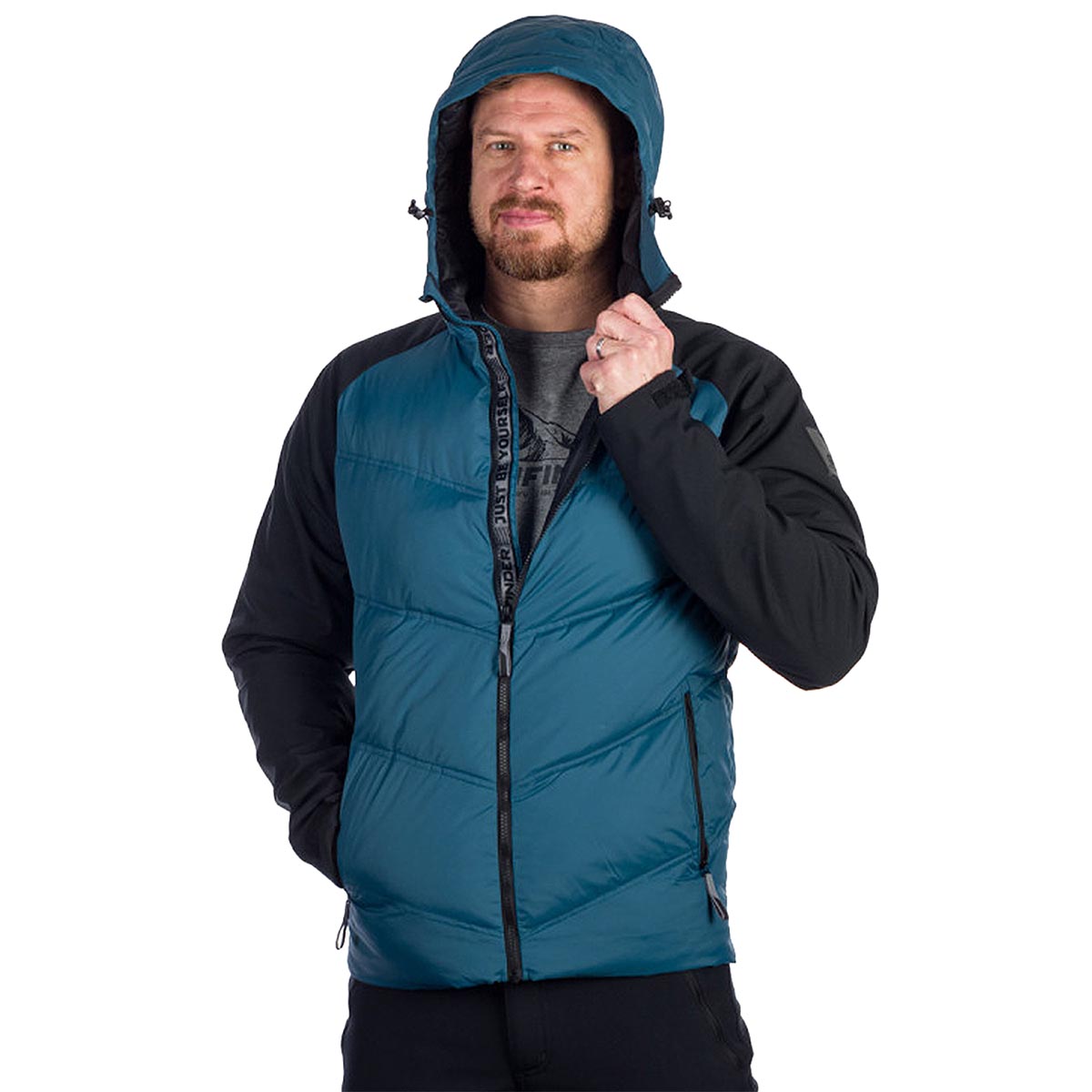 NORTHFINDER - HYBRID JACKET WITH SOFTSHELL LOREN