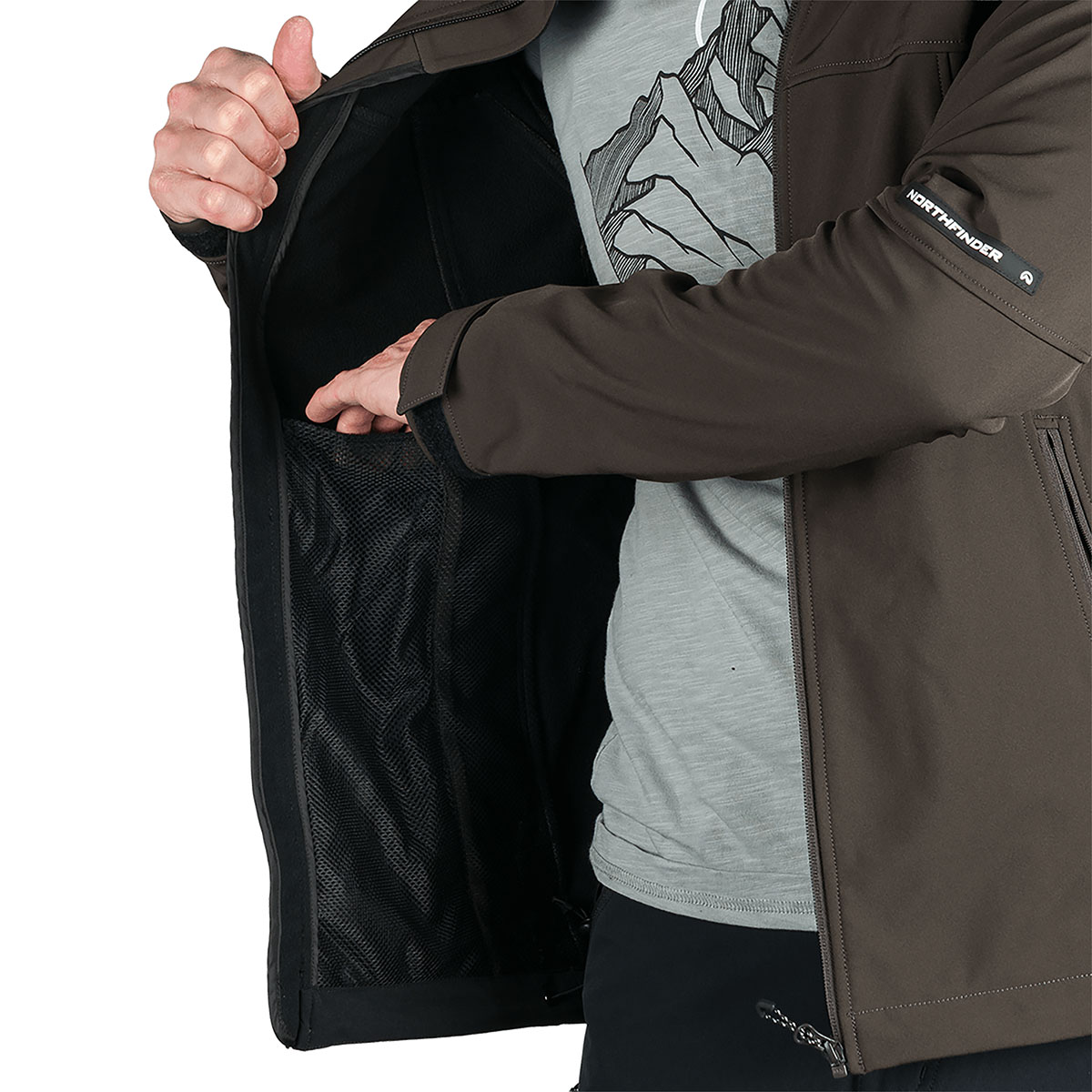 NORTHFINDER - ANTONI 3L SOFTSHELL JACKET