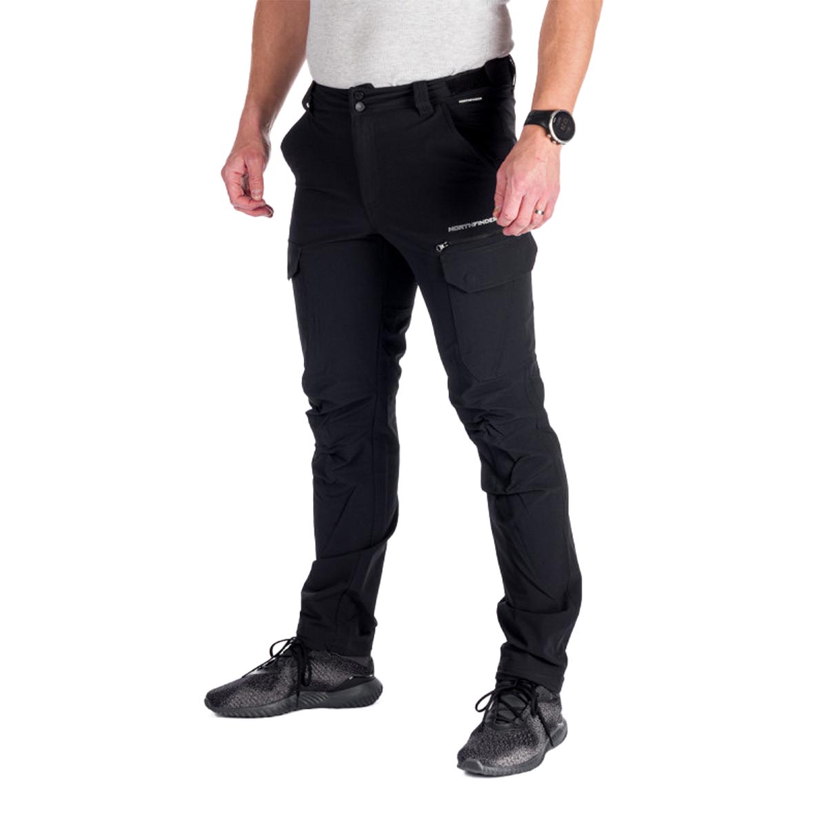 NORTHFINDER - COMFORTABLE CARGO PANTS JIMMIE