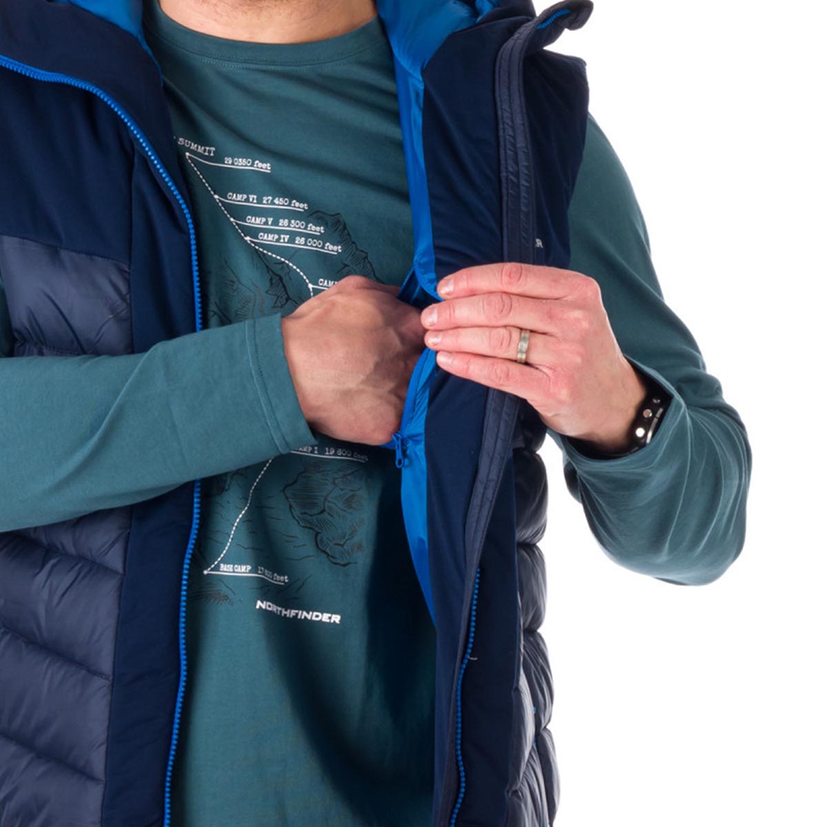 NORTHFINDER - FERNANDO INSULATED PACKABLE VEST