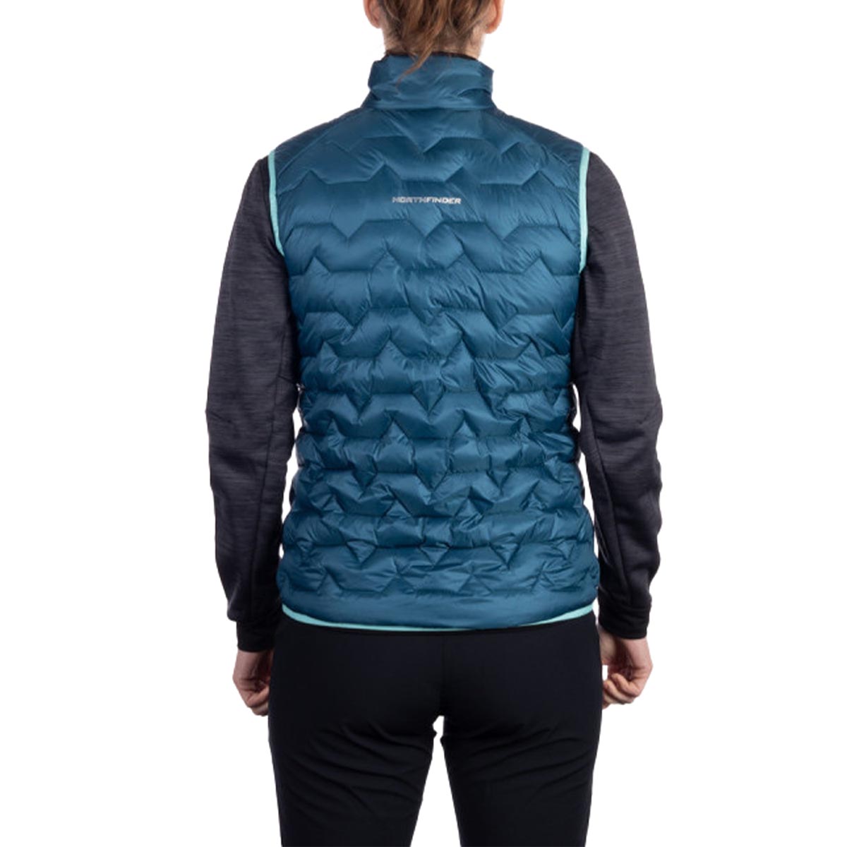 NORTHFINDER - LIGHTWEIGHT WINDPROOF INSULATING VEST FERN