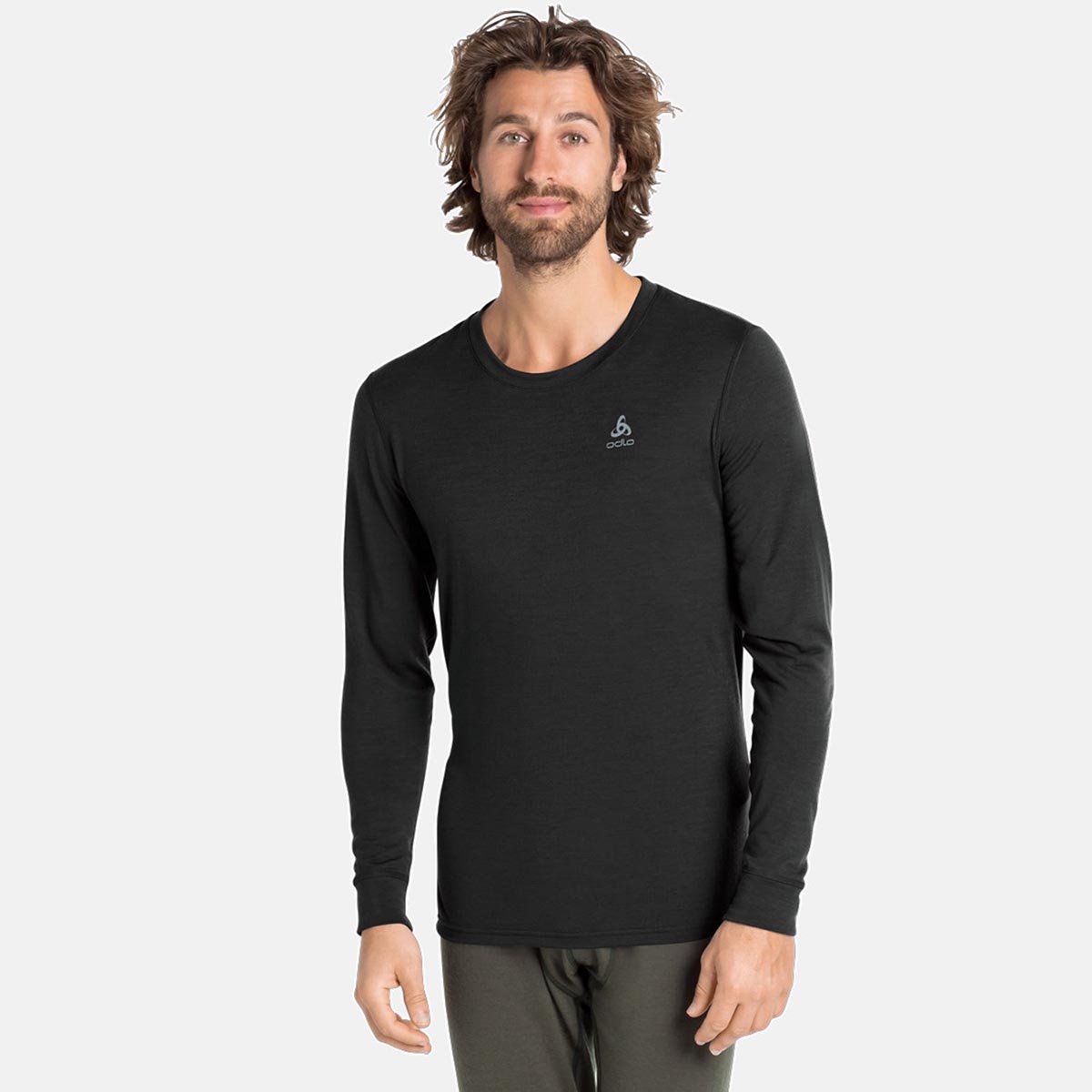 ODLO - NATURAL 100% MERINO WARM LONG SLEEVE BASELAYER TOP