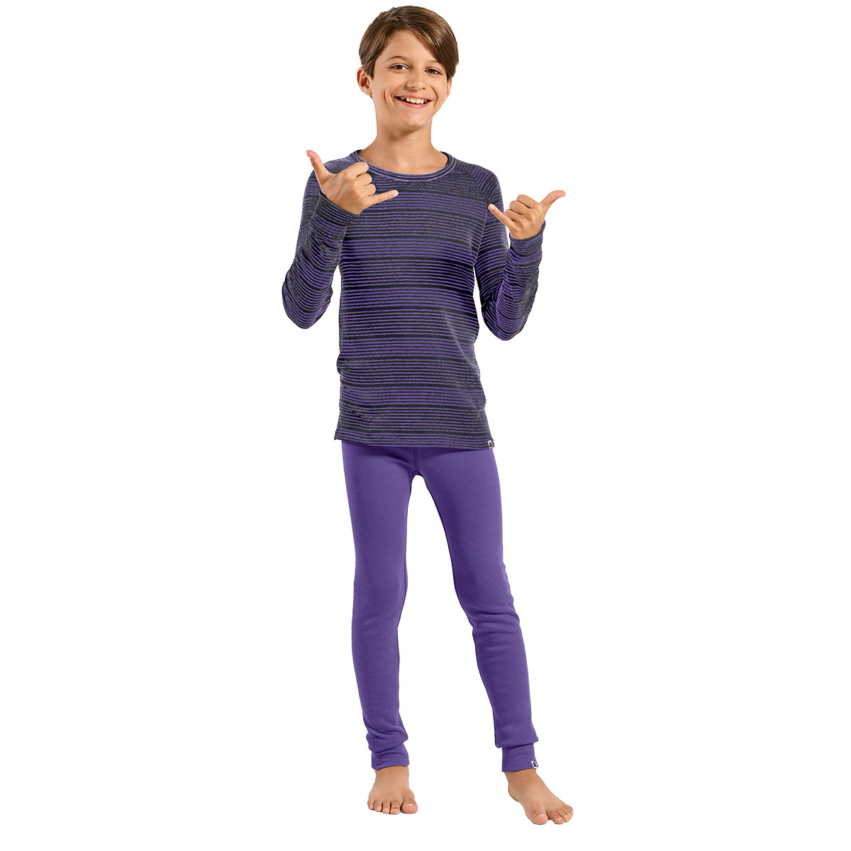 ODLO - ACTIVE WARM ECO KIDS BASELAYER SET