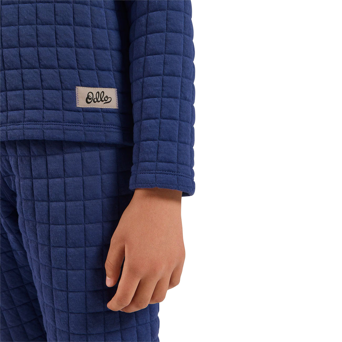 ODLO - THE ADVENTURER COLLECTION QUILTED KIDS CREWNECK TOP