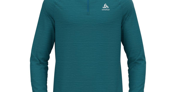 Odlo Active Warm Eco Base Layer Longsleeve Half Zip Heren