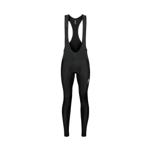 ODLO - ZEROWEIGHT CERAMIWARM CYCLING TIGHTS WITH SUSPENDERS