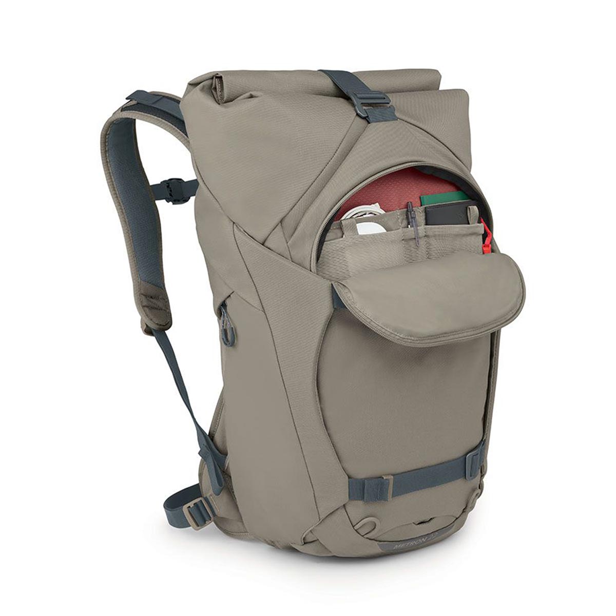 OSPREY - METRON ROLL TOP PACK TAN CONCRETE 22 L