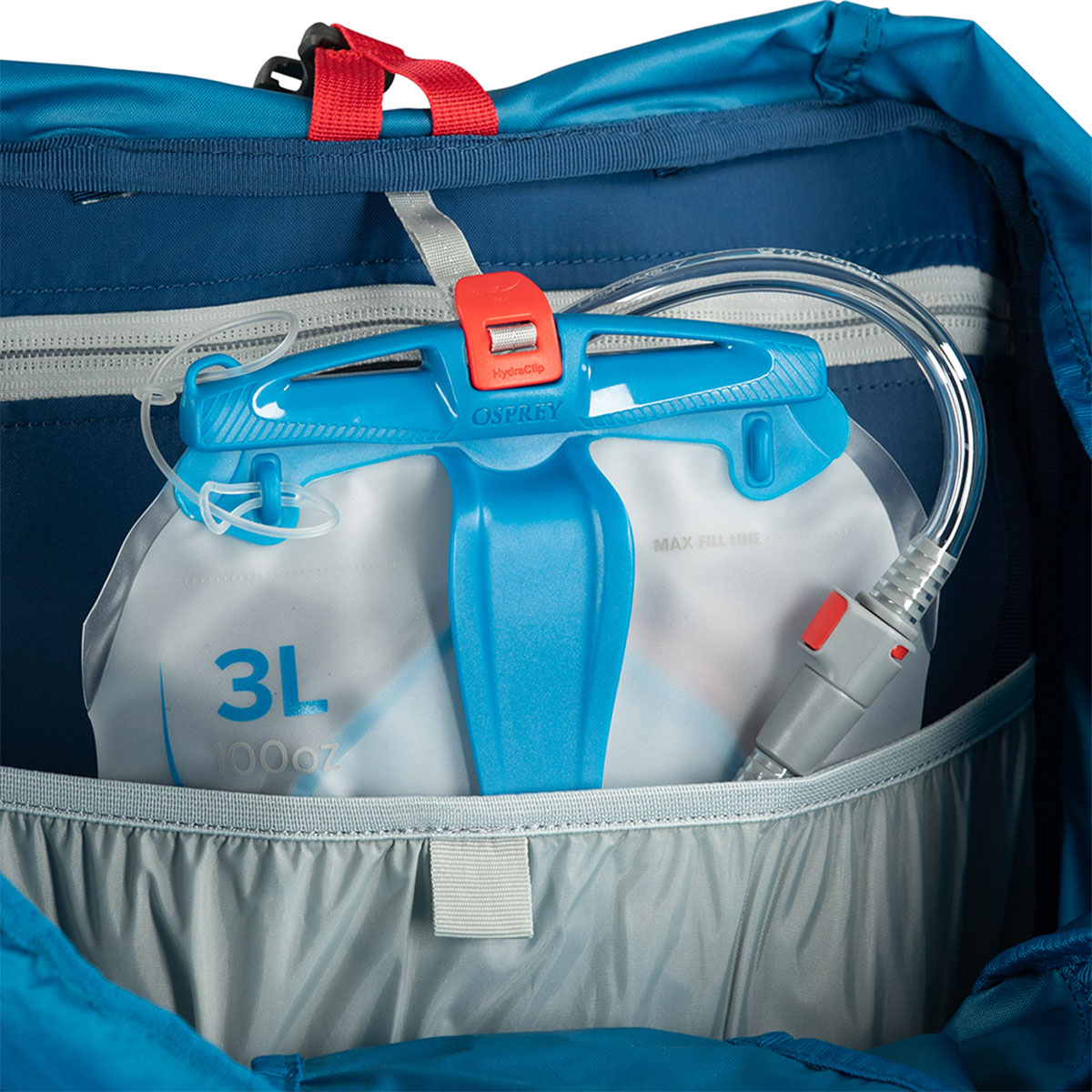 OSPREY - ATMOS AG LT NIGHT SHIFT / ACORIA BLUE 65 L