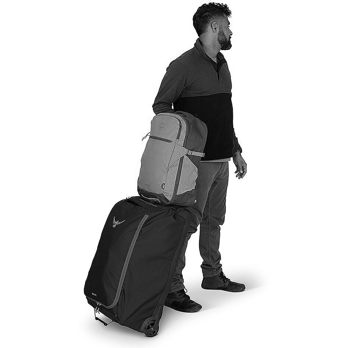 OSPREY - DAYLITE TRAVEL PACK  BLACK 35 L OSPREY - DAYLITE TRAVEL PACK  BLACK 35 L