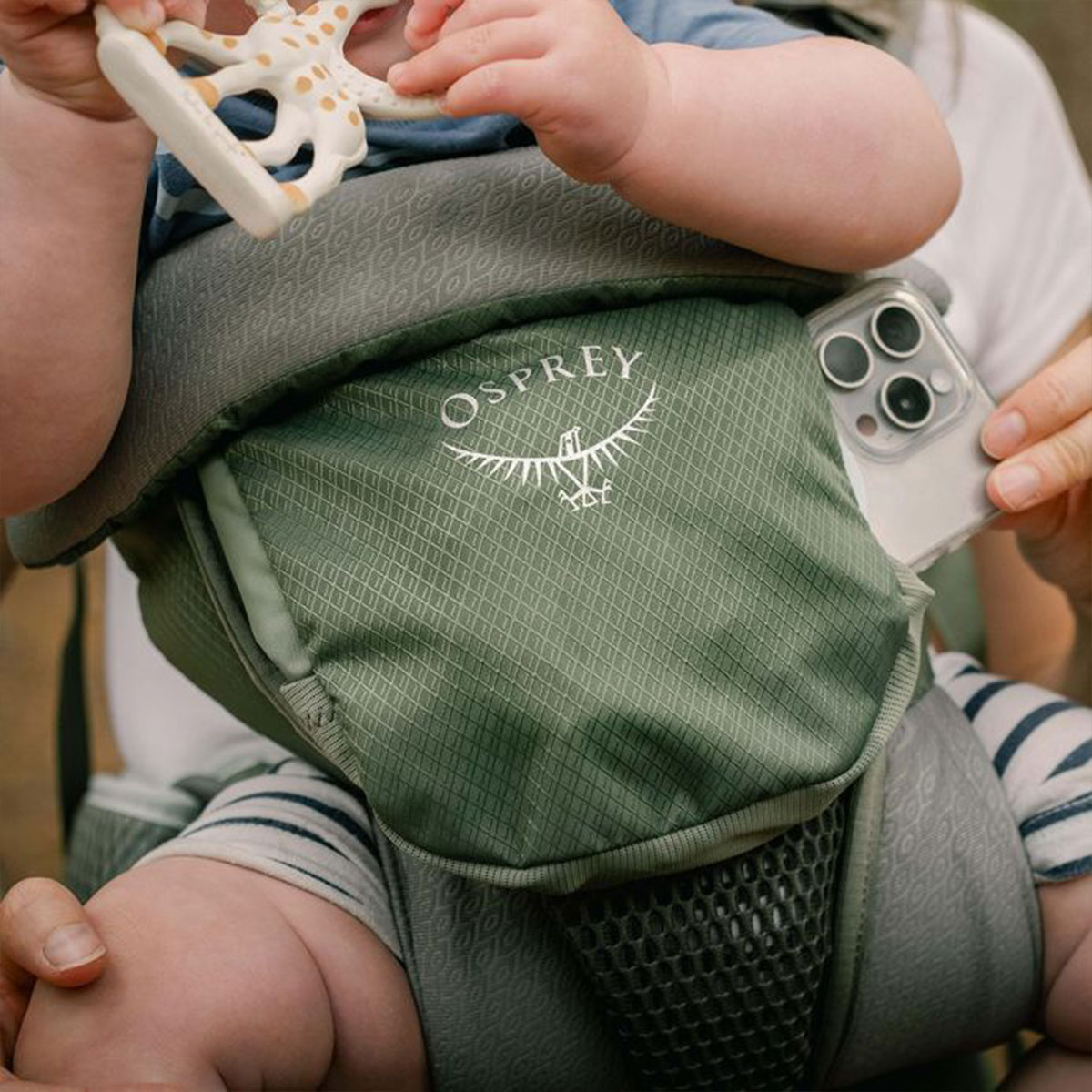 OSPREY - POCO SOFT CHILD CARRIER KORSERET GREEN 1.5 L