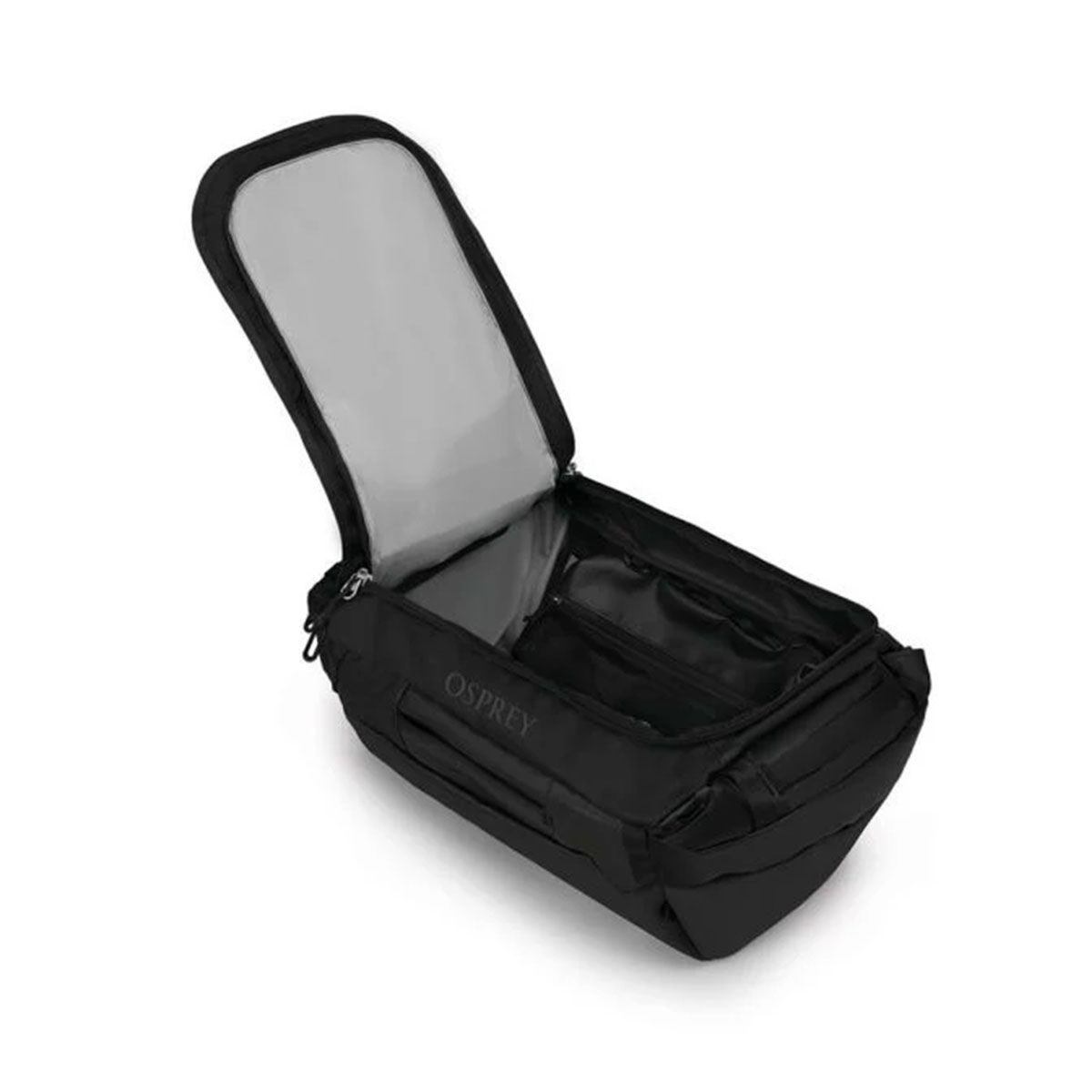 OSPREY - TRANSPORTER DUFFEL RAVEN BLACK 40 L