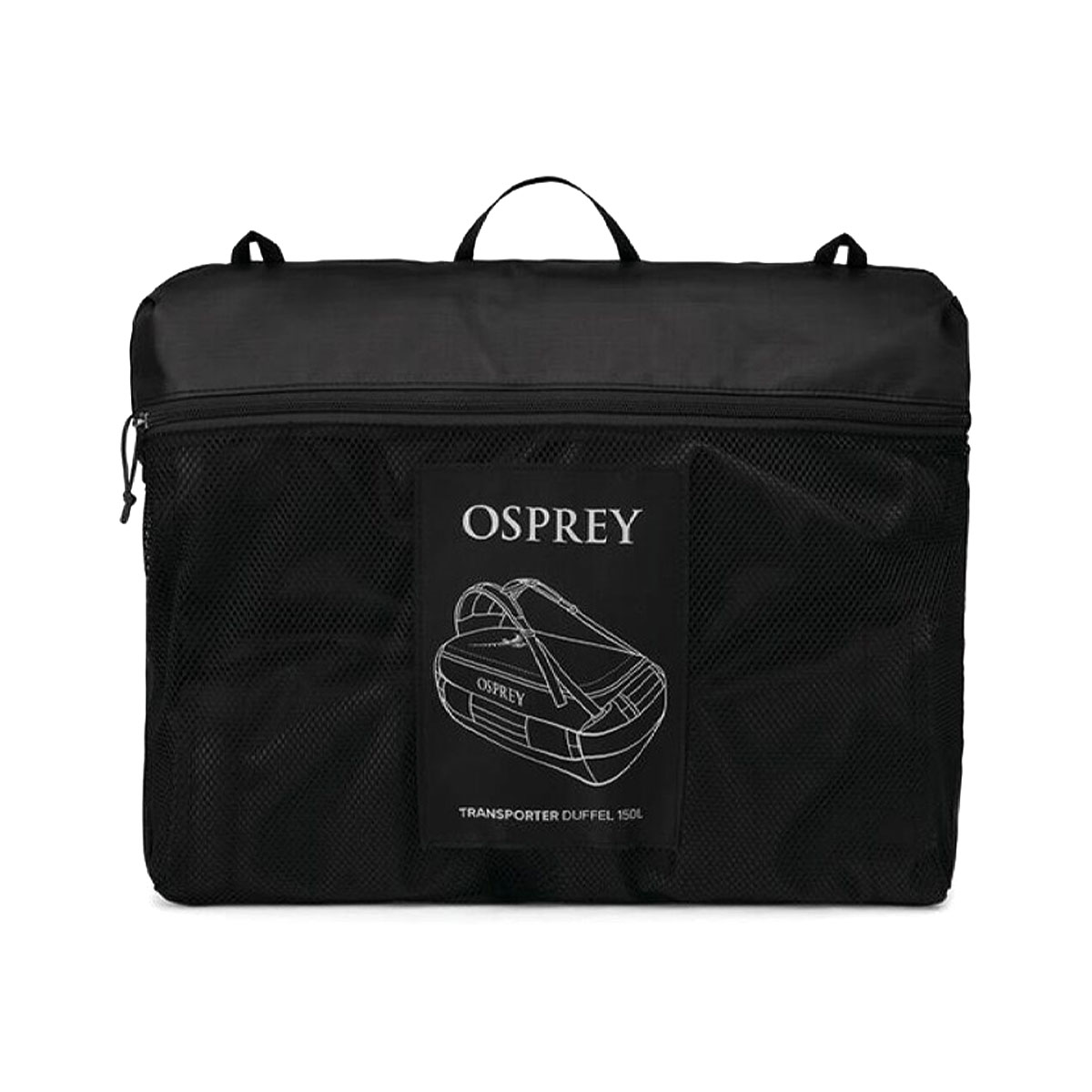 OSPREY - TRANSPORTER DUFFEL RAVEN BLACK 65 L
