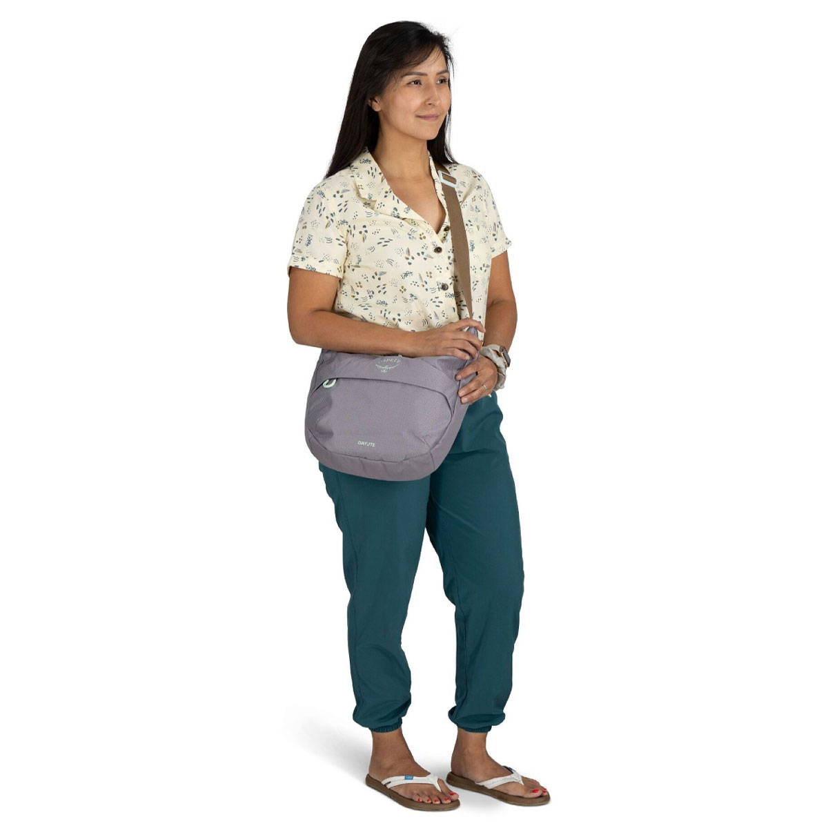 OSPREY - DAYLITE CROSSBODY POUCH SOUNDWAVE GRY / LATTE BROWN 6 L