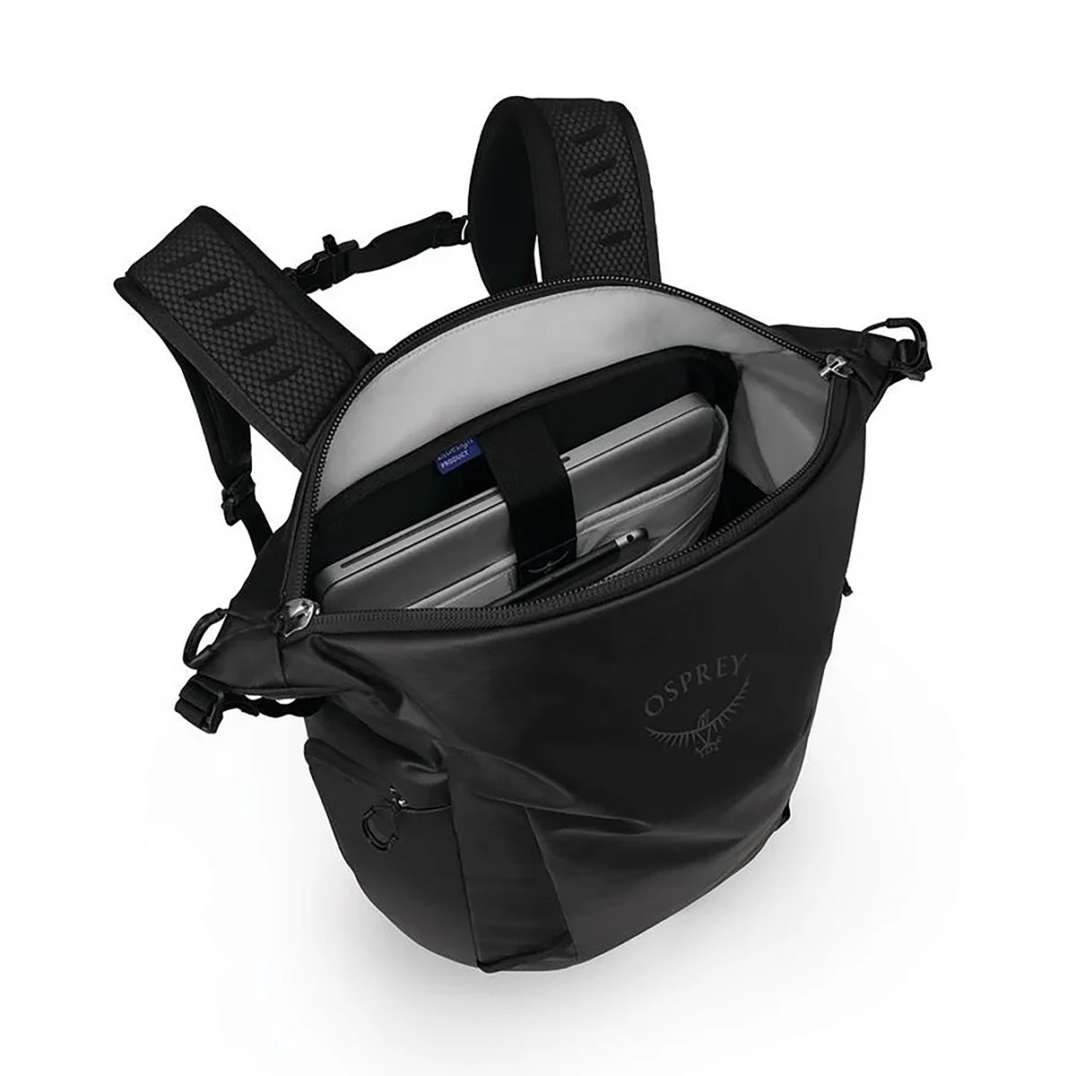 OSPREY - TRANSPORTER ZINCH RAVEN BLACK 22 L
