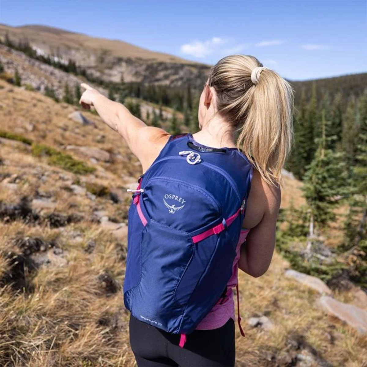 OSPREY - SPORTLITE ALKALINE / HOTSPOT PINK 20 L