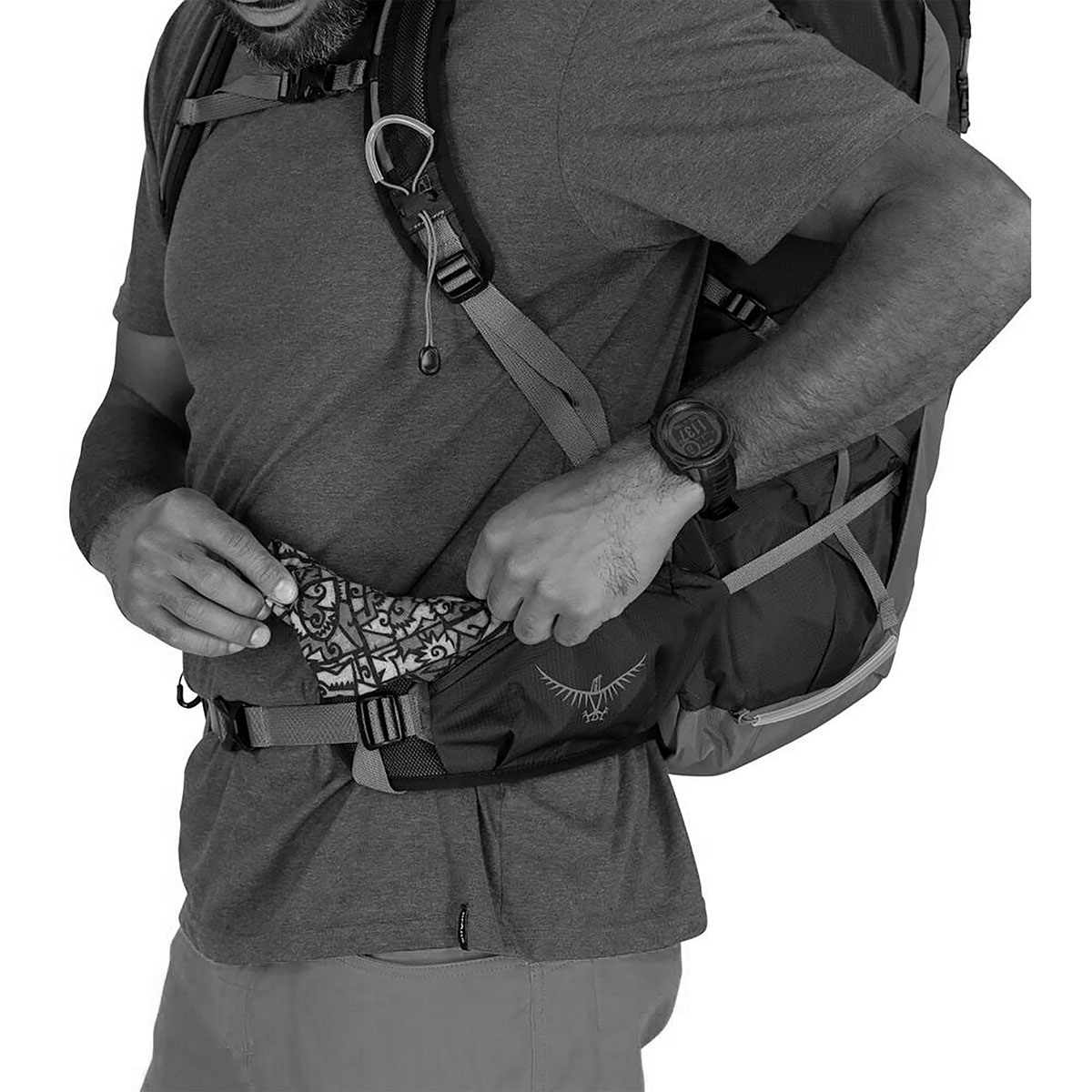 OSPREY - TALON PHANTOM GREY / DARK CHARCOAL 33 L