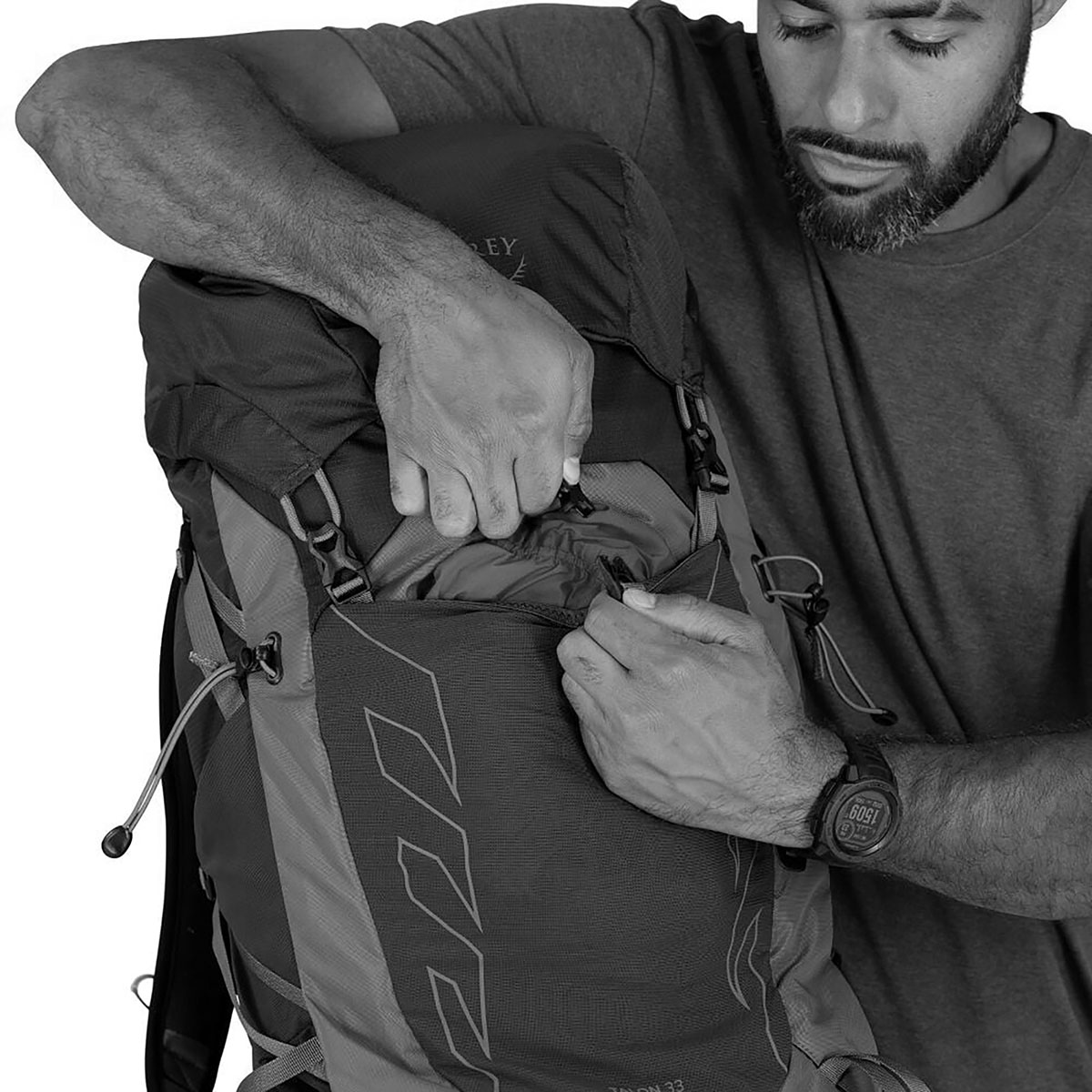 OSPREY - TALON PHANTOM GREY / DARK CHARCOAL 33 L