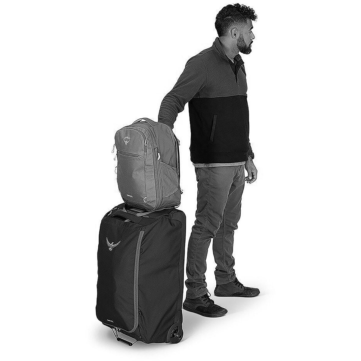 OSPREY - DAYLITE EXPENDIBLE TRAVEL PACK NIGHTSHIFT BLUE 26 + 6 L