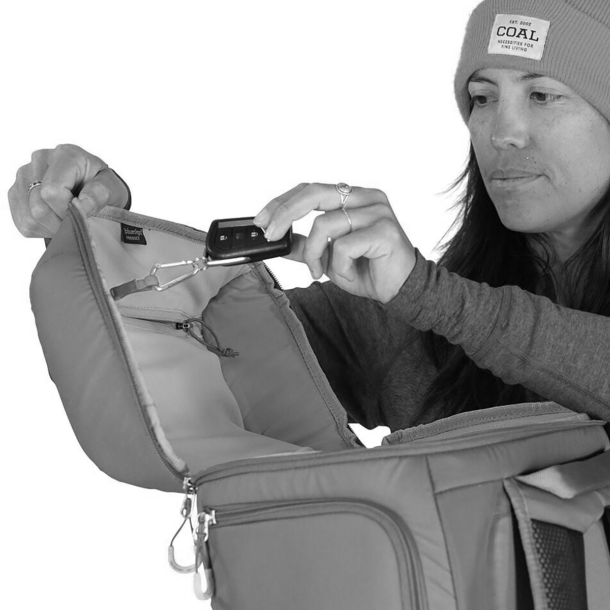 OSPREY - MOUNTAIN BOUND BOOT PACK BLACK 45 L OSPREY - MOUNTAIN BOUND BOOT PACK BLACK 45 L