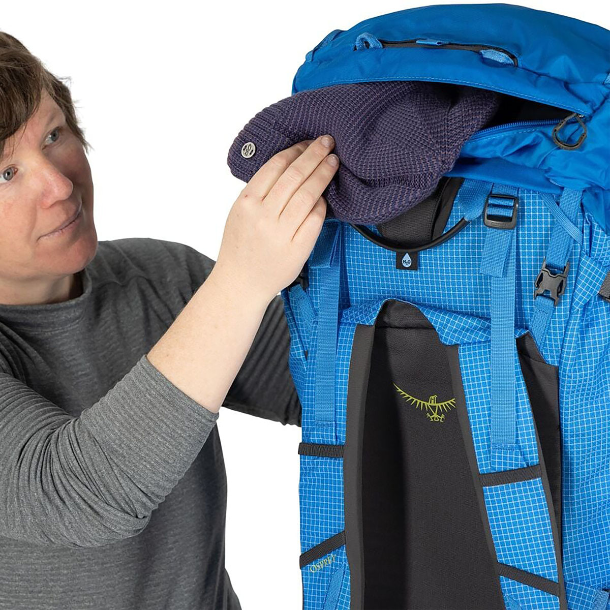 OSPREY - MUTANT BLUE FLAME 52 L