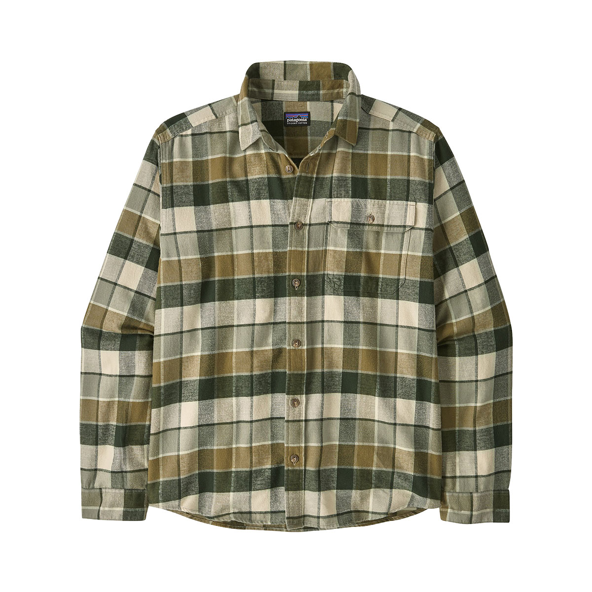 PATAGONIA - LONG SLEEVED LIGHTWEIGHT FJORD FLANNEL SHIRT