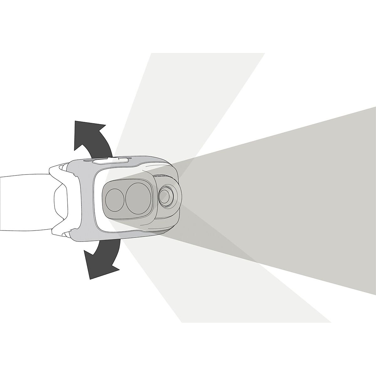 PETZL - SWIFT RL LAMP 1100L WHITE