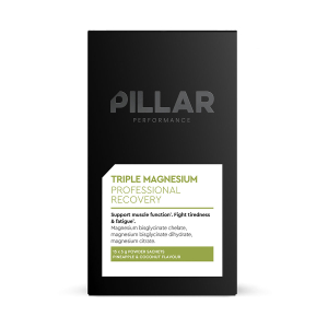 PILLAR - TRIPLE MAGNESIUM POWDER SACHETS PINEAPPLE COCONUT