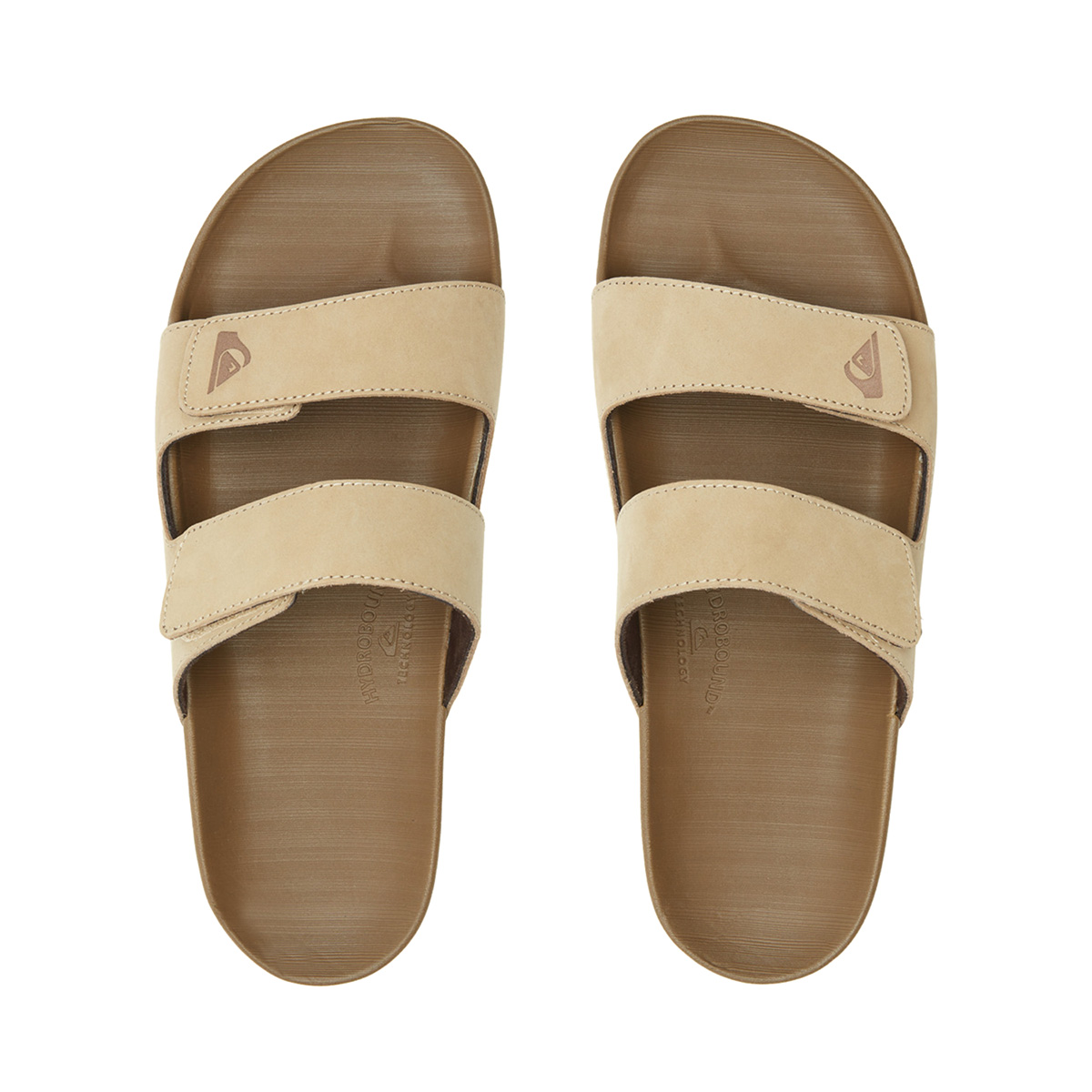 QUIKSILVER - RIVI LEATHER SLIDER SANDALS